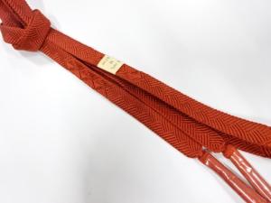 未使用品　正絹　手組帯締め